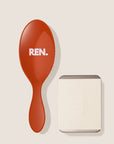 REN. Ultimate brush and Beauty Styling Clips in Terracotta